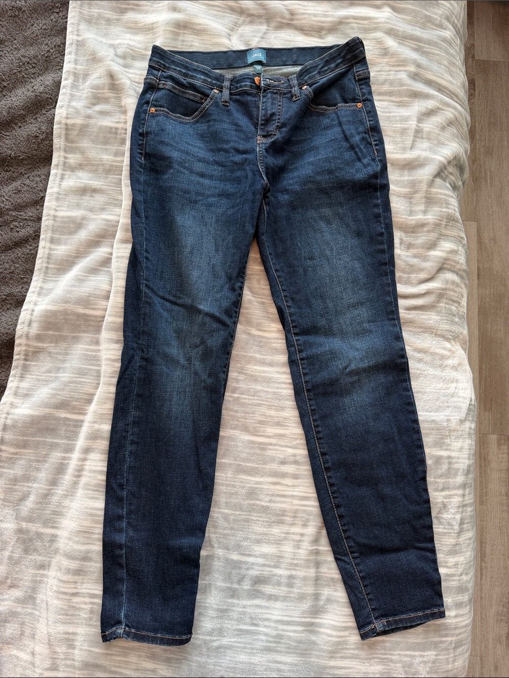 Jag Jeans Women's Skinny Jeans in Dark Blue